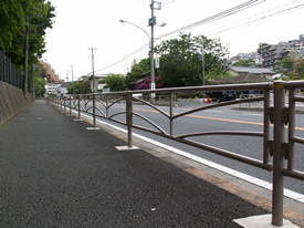 セーフティフェンス（横断防止柵)